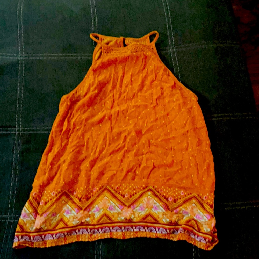 Orange tank